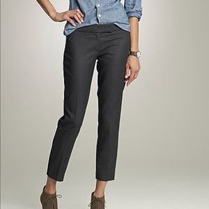 J Crew cropped tuxedo pants